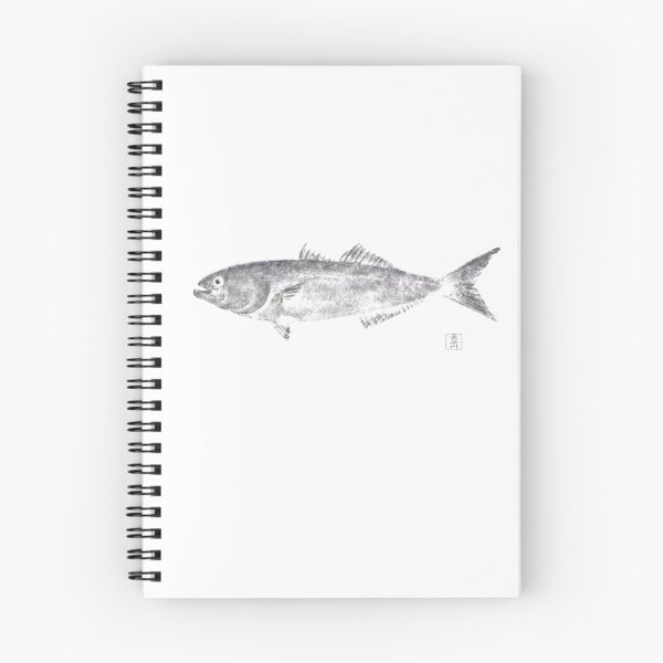 Item preview, Bluefish (black and white) designed and sold by Rocket-Ninja.