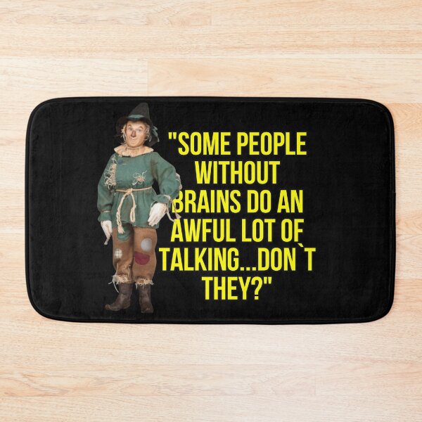 Item preview, Wizard Of Oz Quote Scarecrow designed and sold by TopSmartDesigns.