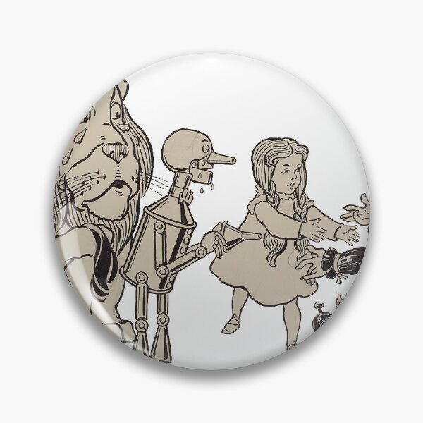 Item preview, Wizard of Oz - Dorothy and the Gang 19th Century Illustration designed and sold by SowCow.