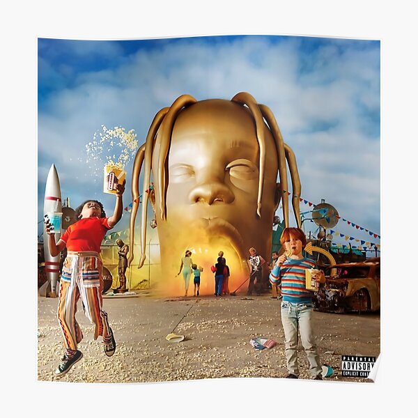 Masque Travis World Poster