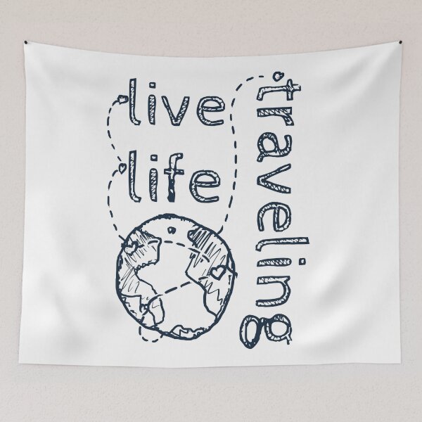 Item preview, Live Life Traveling designed and sold by RafaelLima7.