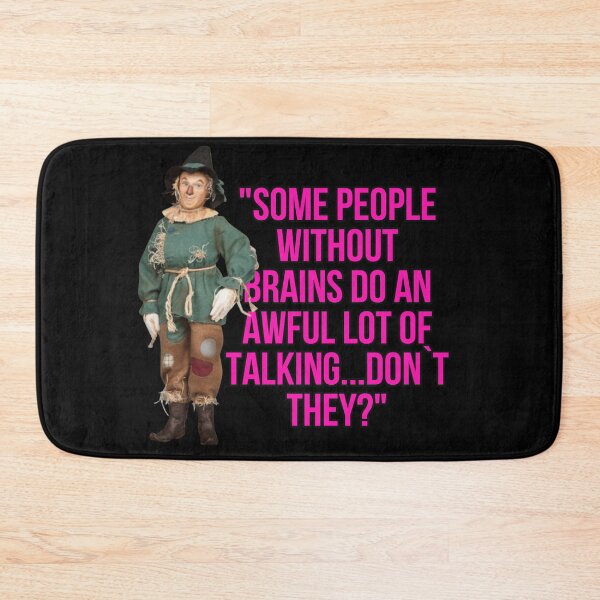 Item preview, Wizard Of Oz Quote Scarecrow designed and sold by TopSmartDesigns.