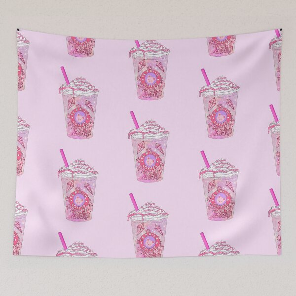 Item preview, Pink Crystal Frappuccino  designed and sold by shahdraws.