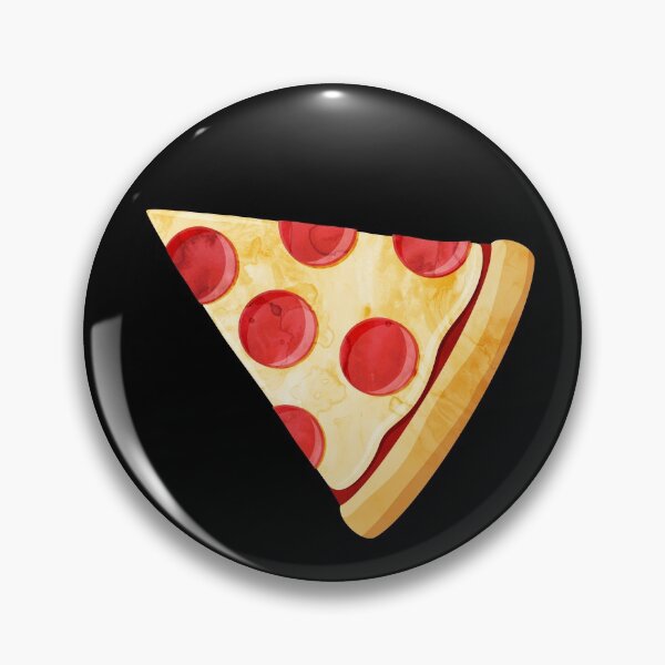Item preview, Pizza on black designed and sold by littlearrow.