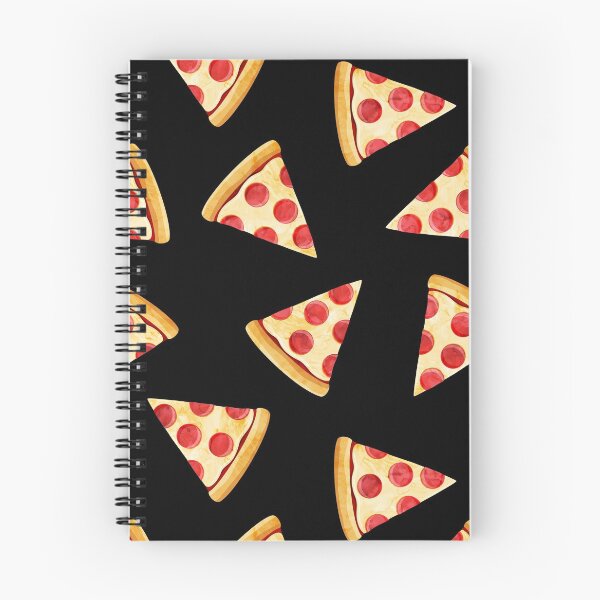 Artikelvorschau, Pizza auf schwarz entworfen und verkauft von littlearrow.