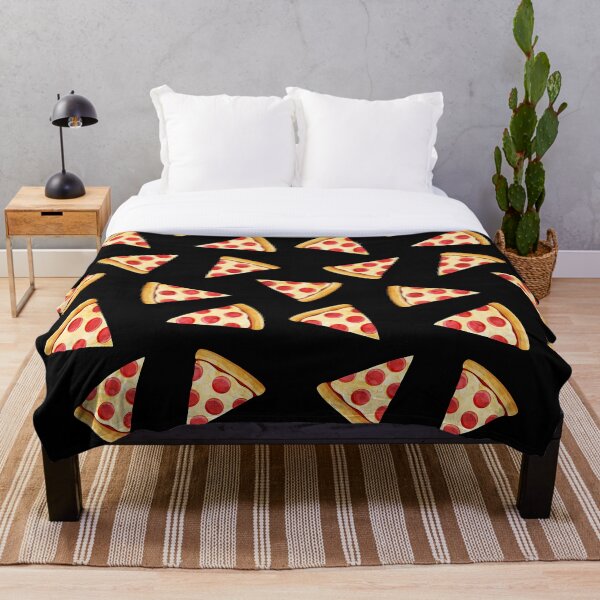 Item preview, Pizza on black designed and sold by littlearrow.