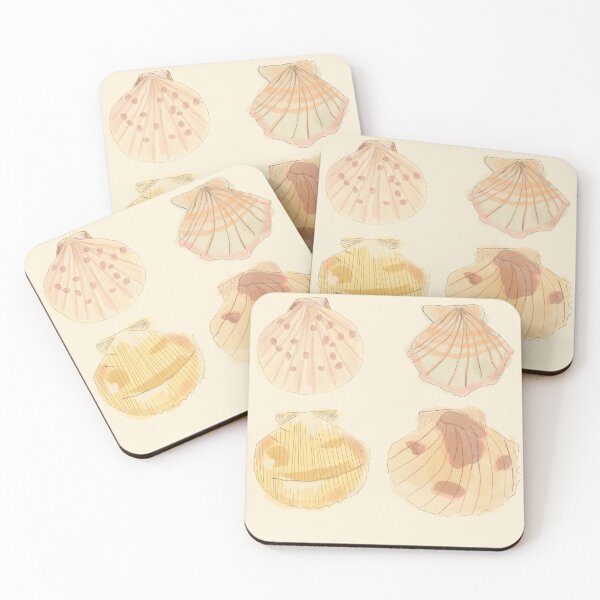 Item preview, Seashell artwork  designed and sold by Somewhere Drawing.