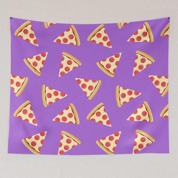 Item preview, Pizza on purple designed and sold by littlearrow.