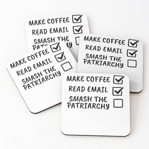 Item preview, Smash the Patriarchy Checklist designed and sold by Maria Garcia.