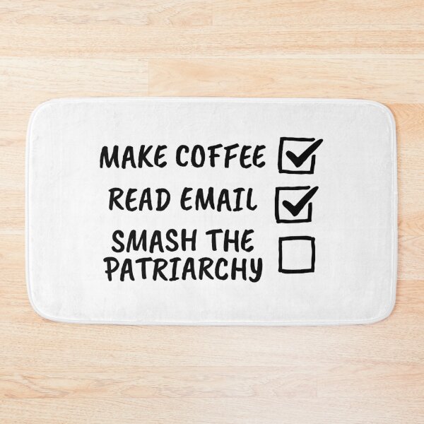 Item preview, Smash the Patriarchy Checklist designed and sold by Maria Garcia.