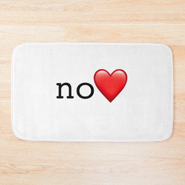 Item preview, no ❤️ heart designed and sold by devonnn.