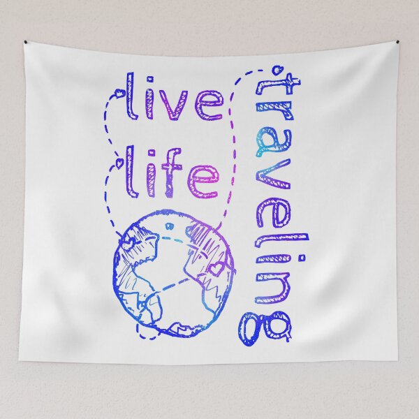 Item preview, Live Life Traveling designed and sold by RafaelLima7.