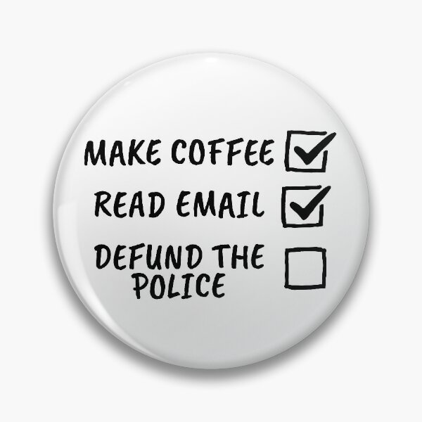 Item preview, Defund the Police Checklist designed and sold by Maria Garcia.