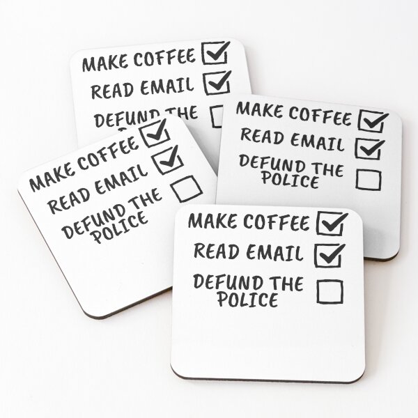 Item preview, Defund the Police Checklist designed and sold by Maria Garcia.