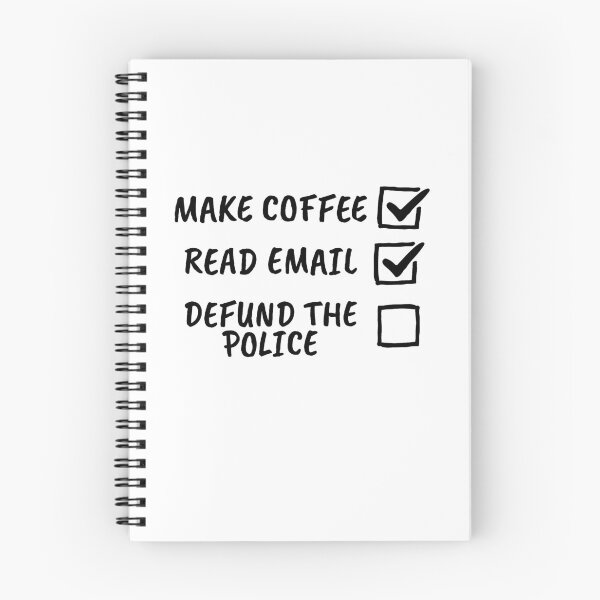 Item preview, Defund the Police Checklist designed and sold by Maria Garcia.
