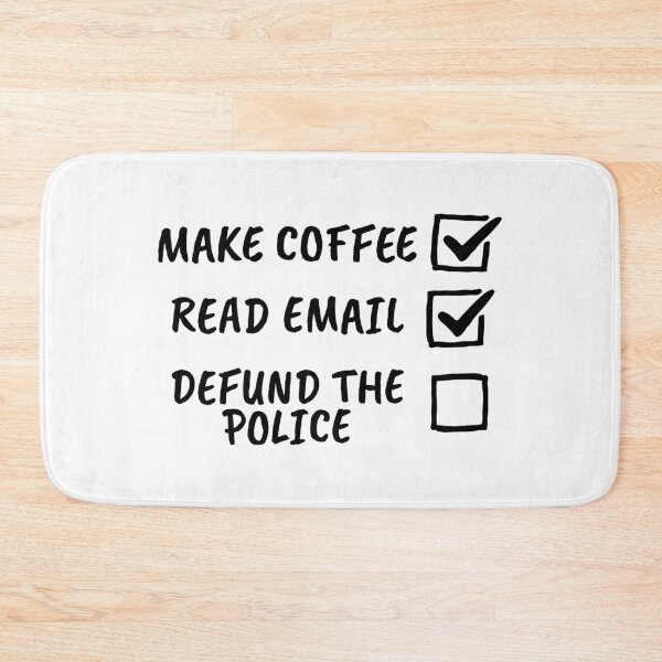 Item preview, Defund the Police Checklist designed and sold by Maria Garcia.