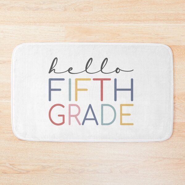 Item preview, Hello Fifth Grade Colorful designed and sold by AutonomousN.