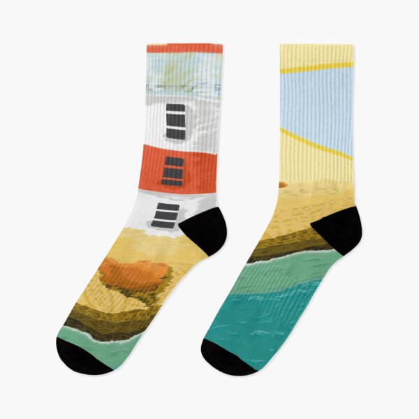 Item preview, Sandstone and Lighthouse Beach designed and sold by BjernRaz.