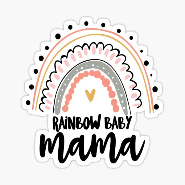 Item preview, Rainbow Baby Mama designed and sold by Katey1285.