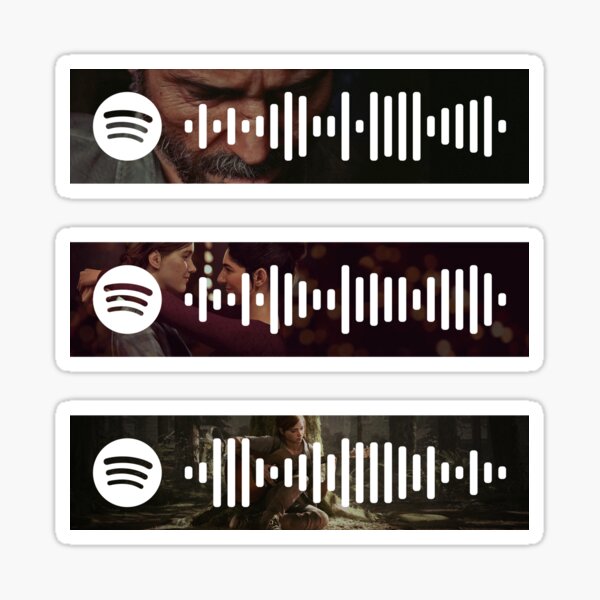 The Last of Us Part 2 Codes Spotify Sticker