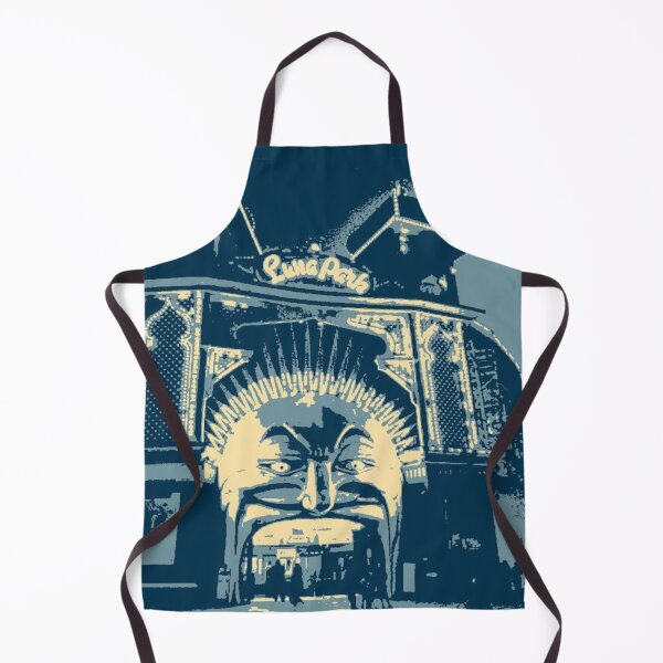 Item preview, Luna Park Blue, Pop Art designed and sold by DomGDesign.