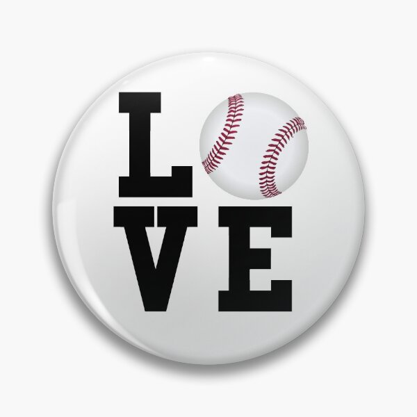 Item preview, Fun I Love Baseball Text Graphic designed and sold by SpookshowDesign.