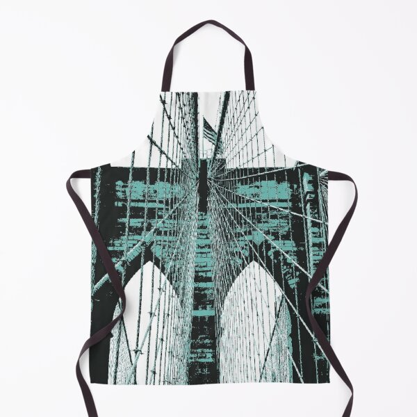 Item preview, Brooklyn Bridge (Light Blue), Manhattan, New York, USA designed and sold by DomGDesign.