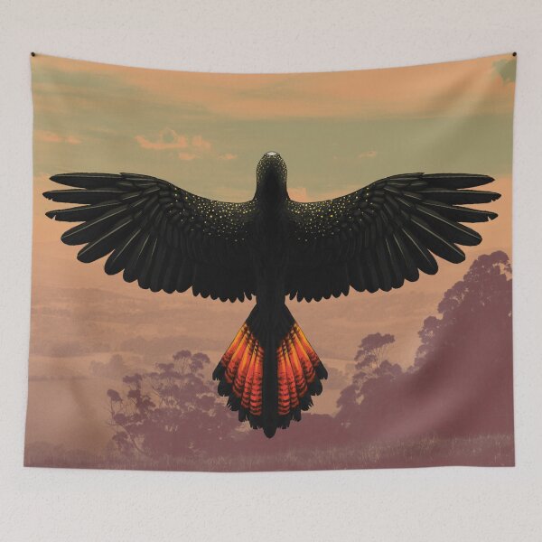 Item preview, Red-Tailed Black Cockatoo - Australian Bird designed and sold by Samuel Hardidge.