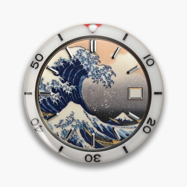Item preview, Seiko SKX meets The Great Wave off Kanagawa designed and sold by SaniaSherin.