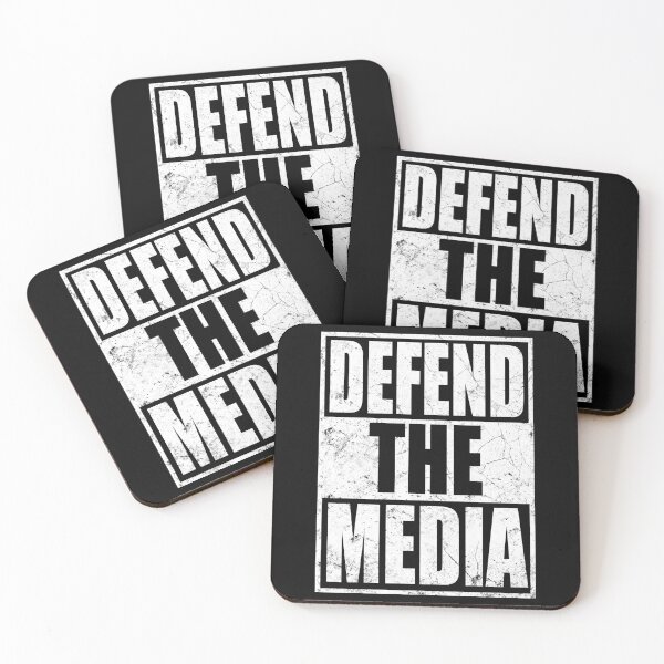 Item preview, DEFEND THE MEDIA RETRO designed and sold by Kathrine2302.