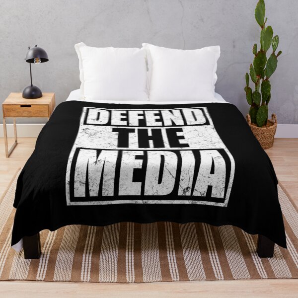Item preview, DEFEND THE MEDIA RETRO designed and sold by Kathrine2302.
