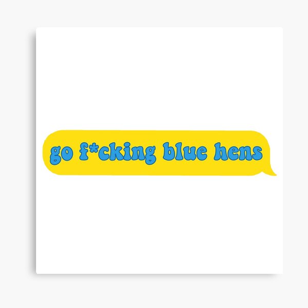 udel text Canvas Print