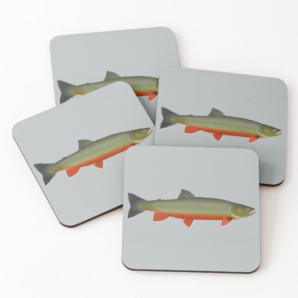 Item preview, Dolly Varden Trout designed and sold by fishfolkart.