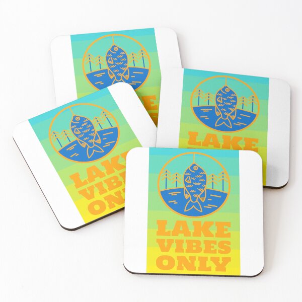 Item preview, Lake vibes only design  designed and sold by MatchTheDrapes.