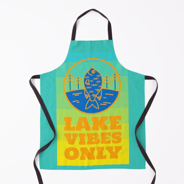 Item preview, Lake vibes only design  designed and sold by MatchTheDrapes.