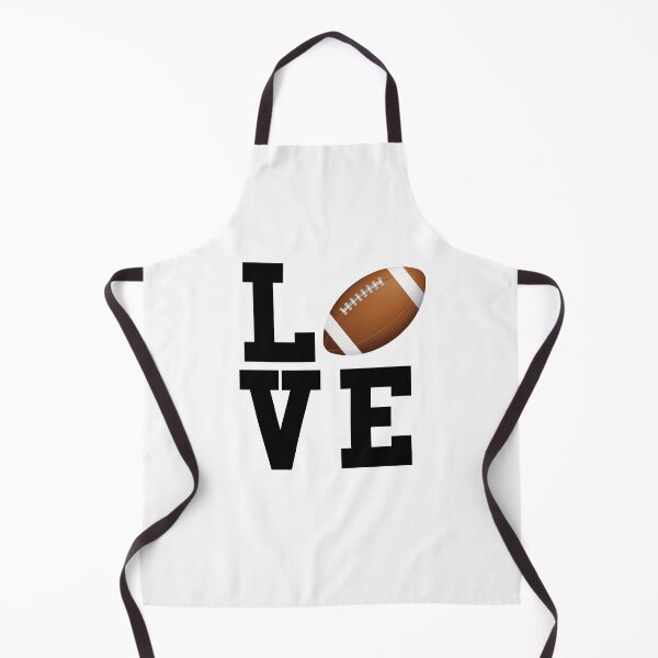 Item preview, I Love Football Text Graphic designed and sold by SpookshowDesign.