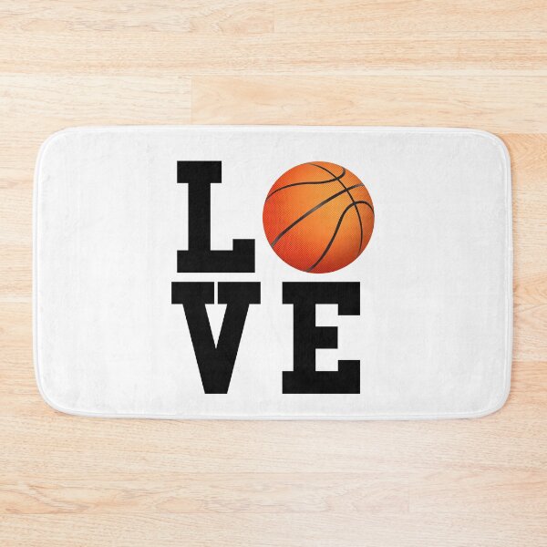 Item preview, I Love Basketball Text Graphic designed and sold by SpookshowDesign.