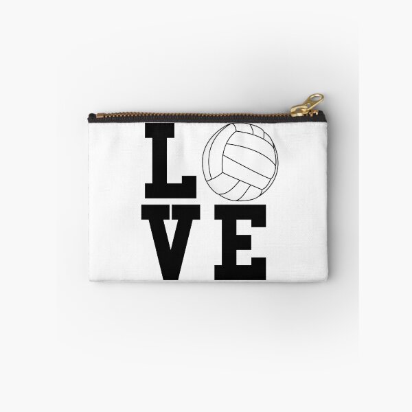 Item preview, I Love Volleyball Text Graphic designed and sold by SpookshowDesign.