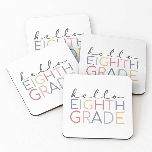 Item preview, Hello Eighth Grade Colorful designed and sold by AutonomousN.