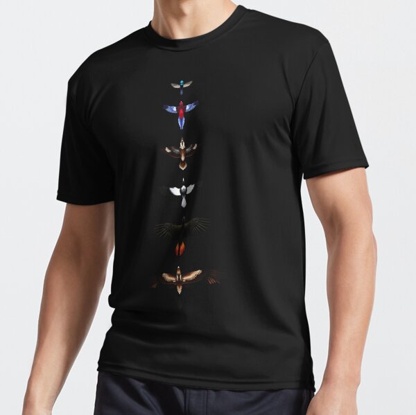 Australian Birds - Illustrated Active T-Shirt