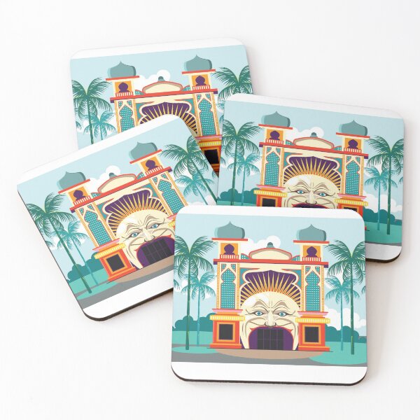 Item preview, Lunar Park Melbourne designed and sold by dadthebubblegut.