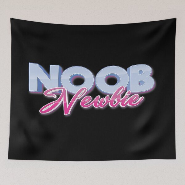 Item preview, Noob Means Newbie designed and sold by ProjectX23.