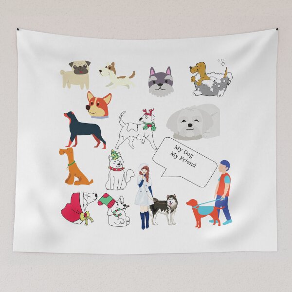 Item preview, My Dog My Friend  designed and sold by TimeOfTheFuture.