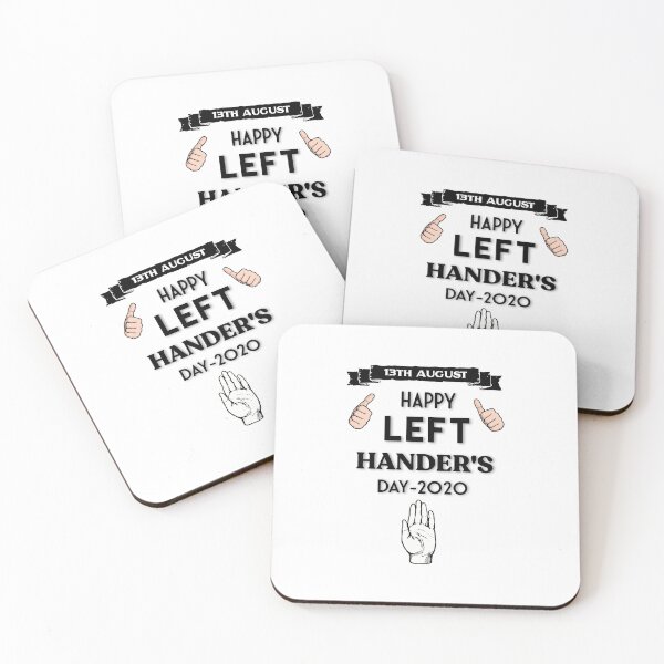 Item preview, HAPPY LEFT HANDER'S DAY T-SHIRTS designed and sold by Hussain Shirts.