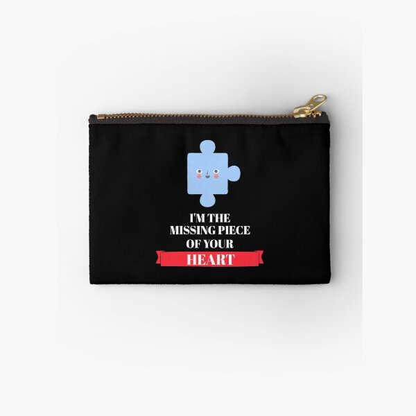 Item preview, I'm The Missing Piece Of Your Heart Cute Puzzle designed and sold by BlueCloverTrend.