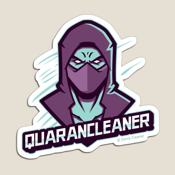 QuaranCleaner Shirt Funny Cleaning Humor and Gifts Magnet