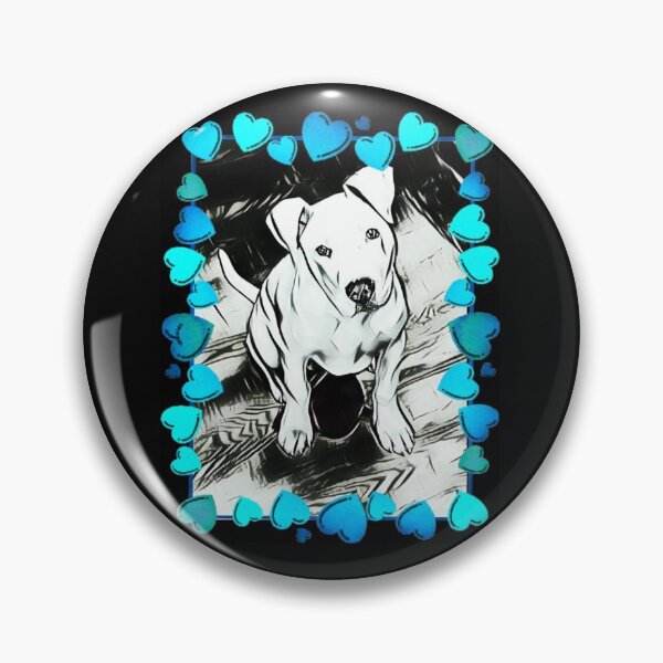 Item preview, Pitbull - Hearts designed and sold by HarshPerception.