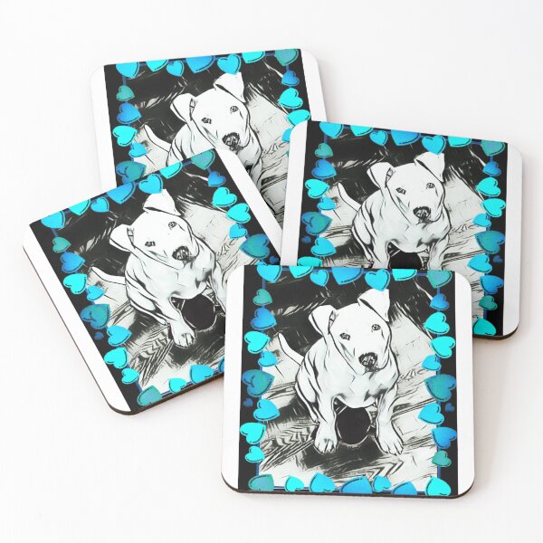 Item preview, Pitbull - Hearts designed and sold by HarshPerception.