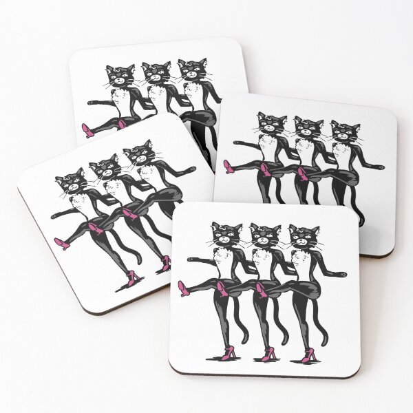 Item preview, Cats Can-Can Dance | Cabaret Kitty designed and sold by Kittyworks.