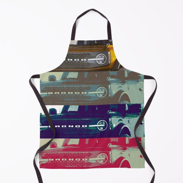 Item preview, Ford Bronco 2021, Vertical stack Original and Pop Art style designed and sold by DomGDesign.